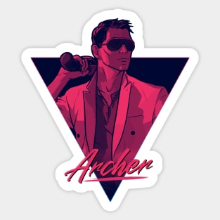 Archer - Retro Sticker